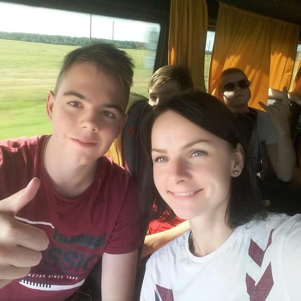 Тренировка на стадионе